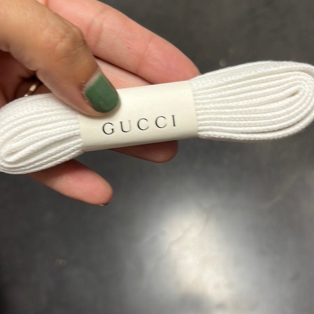 Brand new Gucci sneakers laces